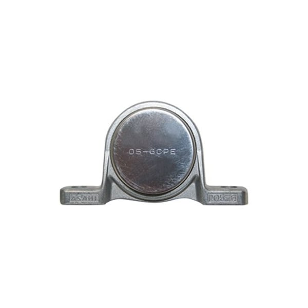 SINGLE ROW BALL BEARING - 15MM EXTRA NARROW SET SCREW PILLOW BLOCK OPN/CLS COVERS